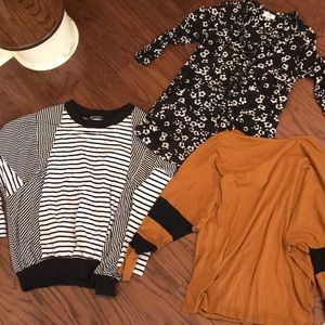 3 ladies large tunics